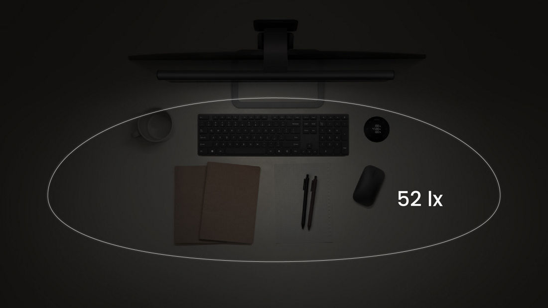 Curved Monitor Light Bar for Dark Room | BenQ ScreenBar Halo 2