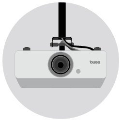 BenQ LU935 Projector Ceiling Mounted