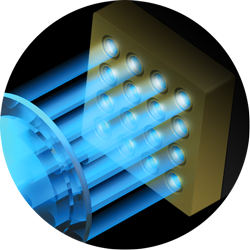 Máy chiếu lắp cố định BenQ được thiết kế với công nghệ BlueCore Laser mang tính cách mạng với độ sáng ưu việt