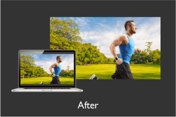 BenQ LU960UST Giảm mờ chuyển động và chế độ nhanh