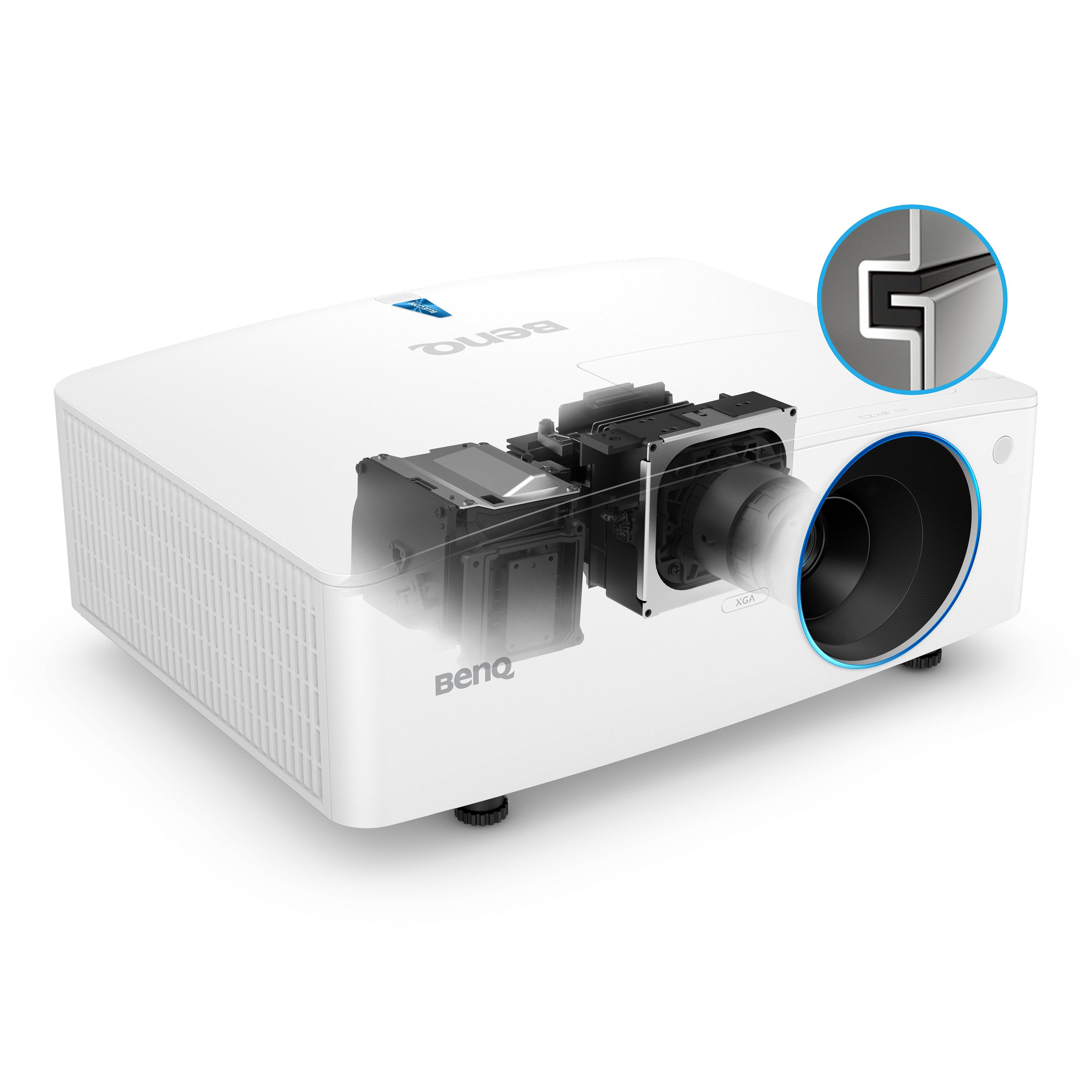 BenQ LU710 WUXGA BlueCore Laser Conference Room Projector is designed with dustproofing function, which enables outstanding performance even in severe conditions.
