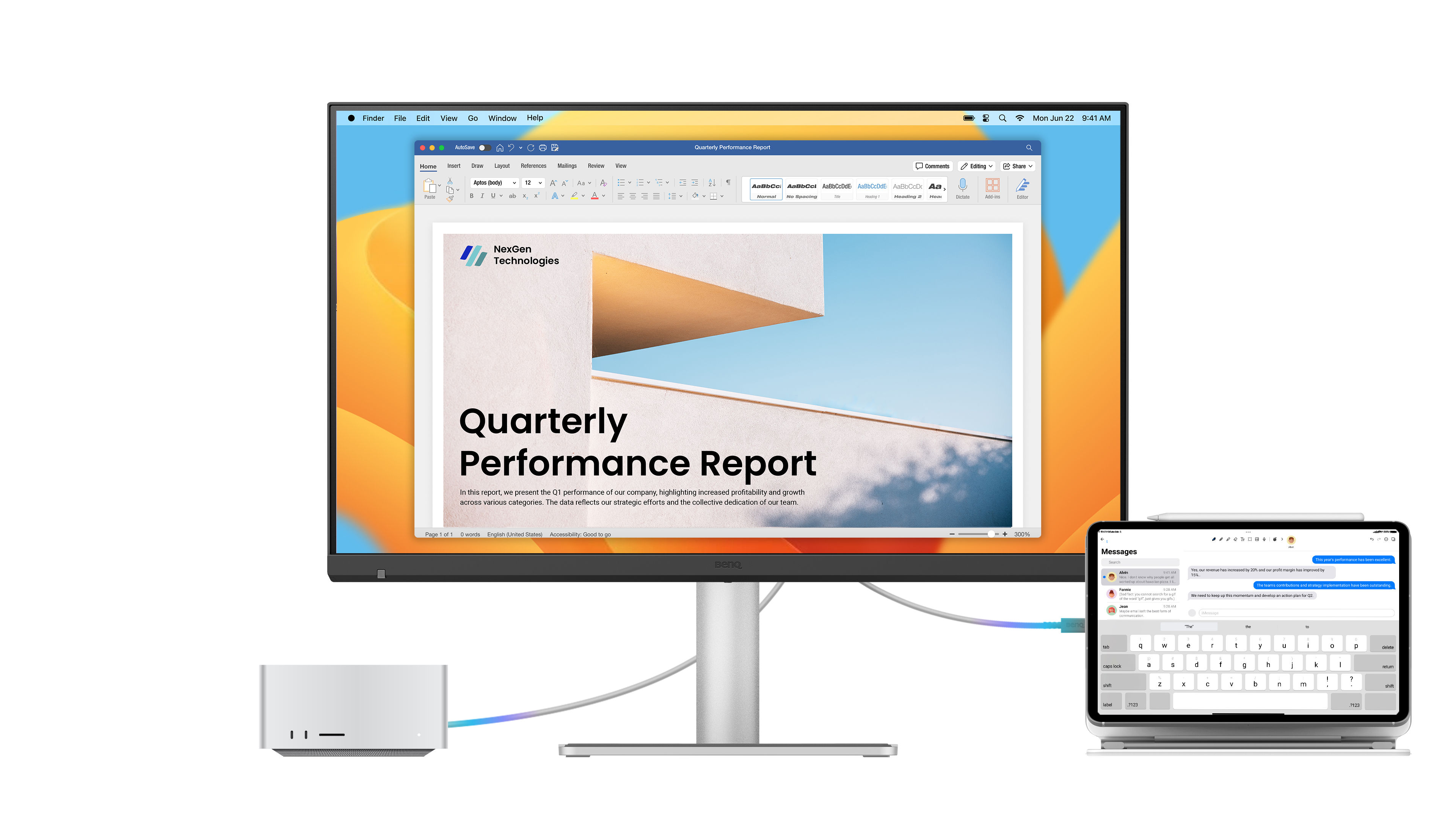 More than a stylish external monitor for your MacBook, it’s also a powerful hub for your desktop Apple ecosystem