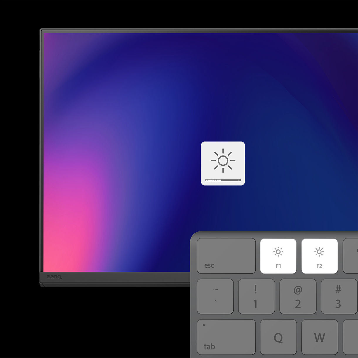 Mit dem M-Book Mode genießt du homogene Farben während deines gesamten Workflows