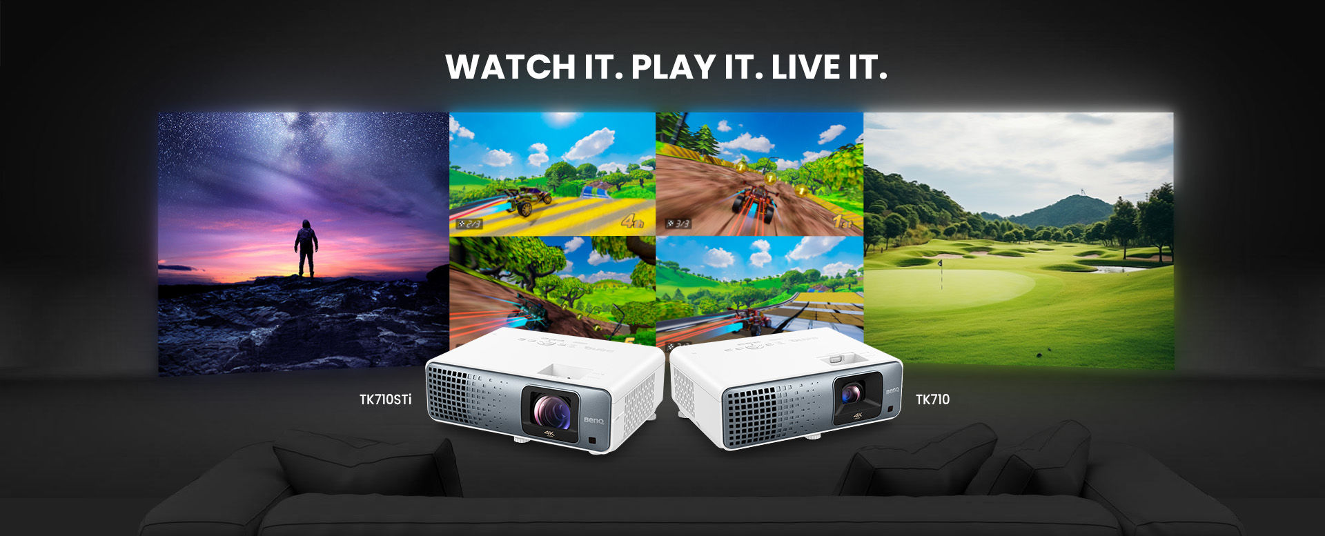 BenQ best monitors and projectors for sports games