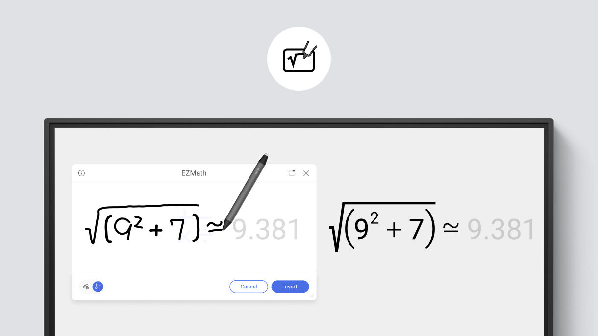 Handwriting and shape recognition