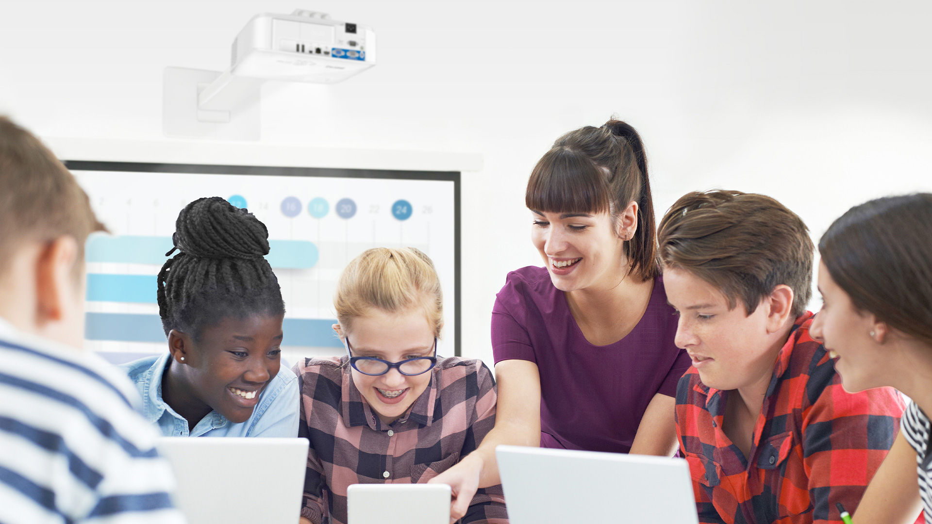 BenQ Smart Classroom Projectors with exclusive software for blended learning