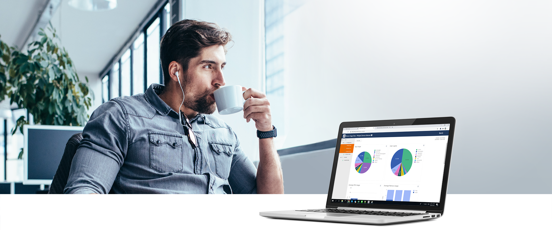 BenQ ST02S series with management simplified