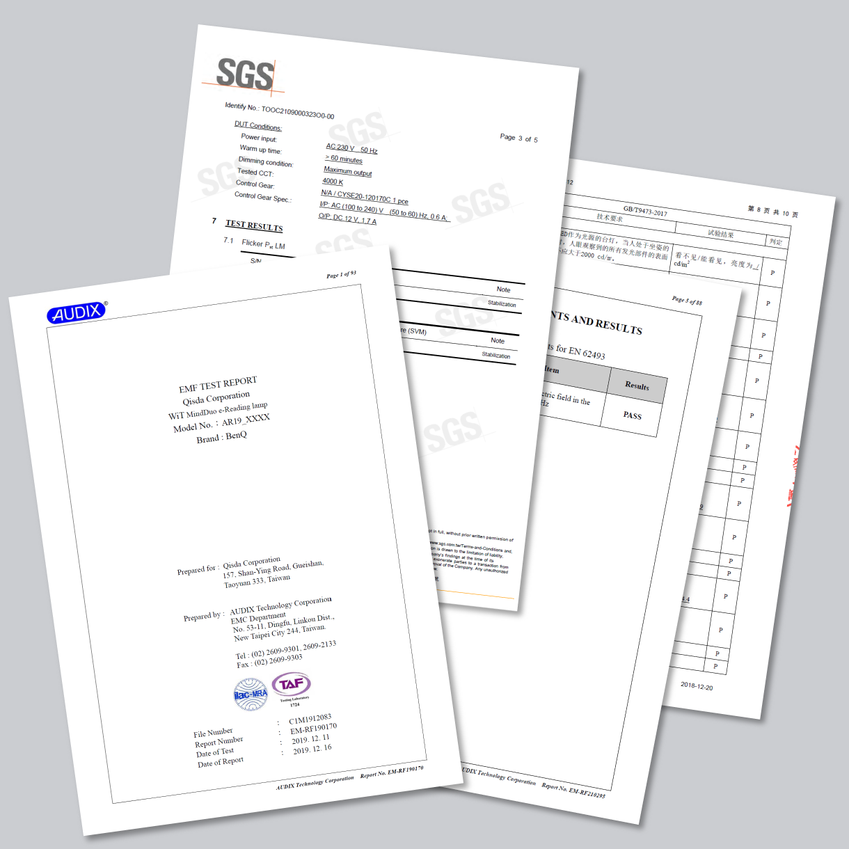 International Certified No flicker and No Blue Light - Selected LED light