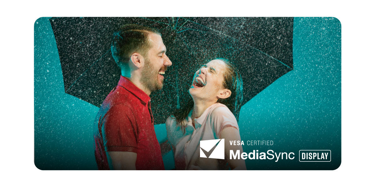 La certification MediaSync VESA garantit une lecture sans saccade et prend en charge tous les formats de diffusion vidéo internationaux pour une expérience multimédia optimale.