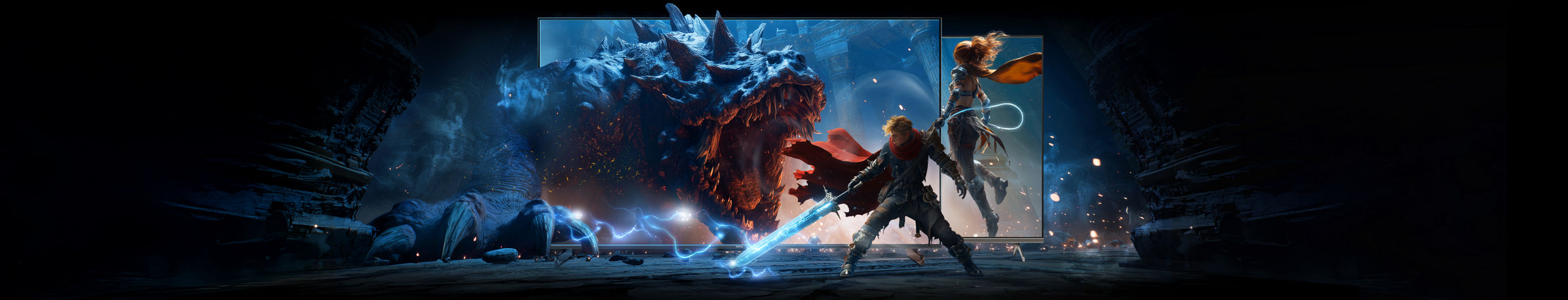 遊戲 Google TV Mini LED 量子點 S-960 系列 / J-770 系列