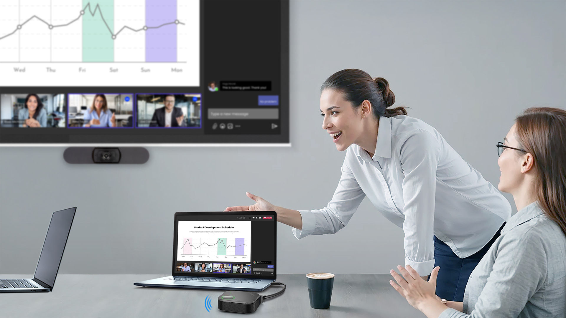 The Premier Choice for Minimalist Guest Hybrid Meetings