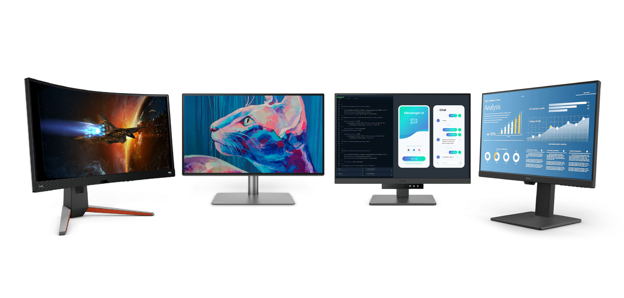 BenQ monitors met uitstekende beeldkwaliteit