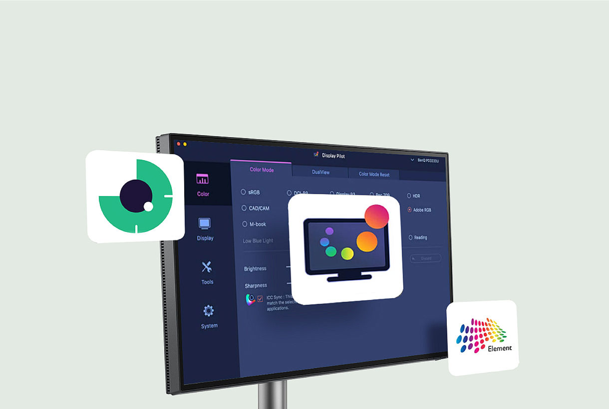 BenQ monitors software add flows to your work flows
