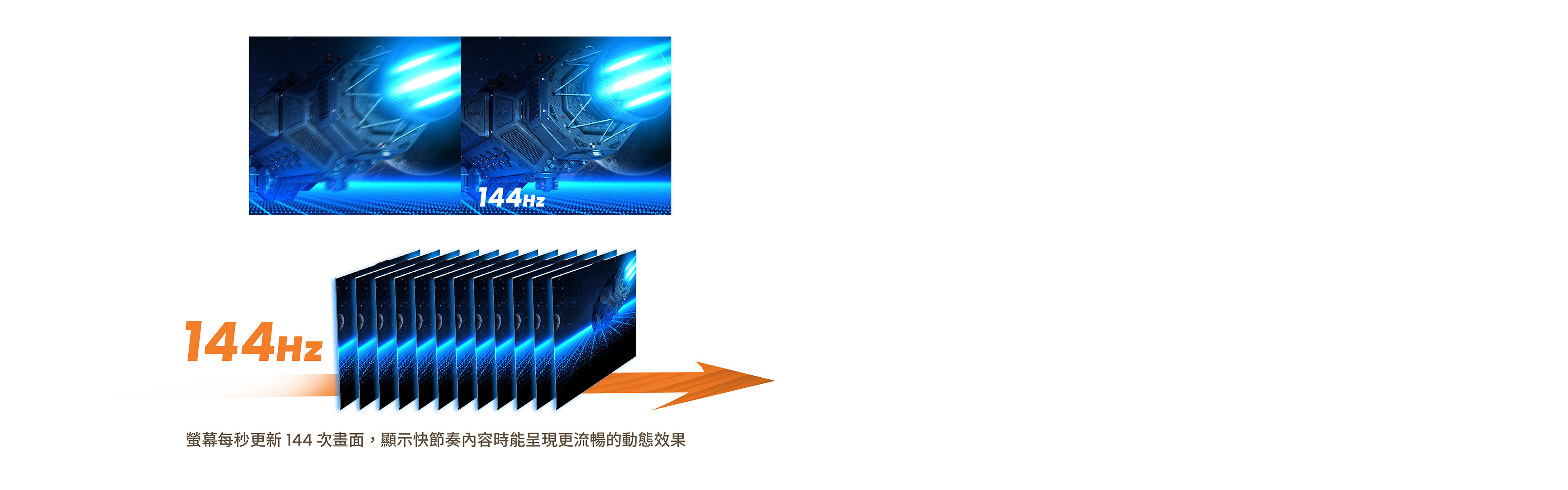 畫面流暢穩定無撕裂感