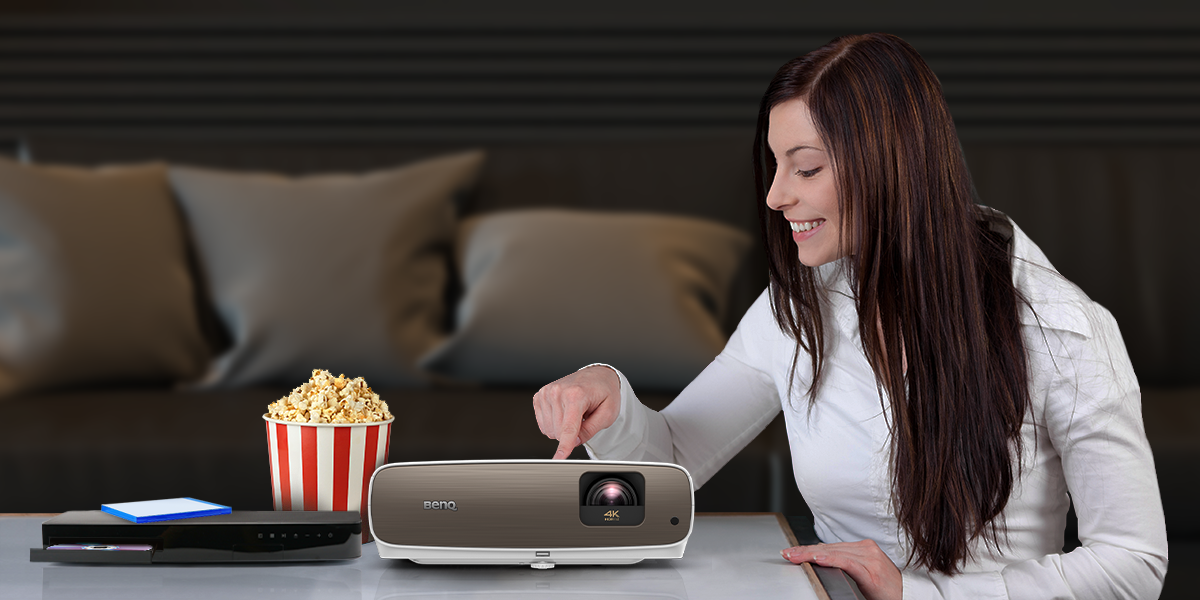 BenQ projector TK800M delivers a tactile home cinema ritual with real feeling.