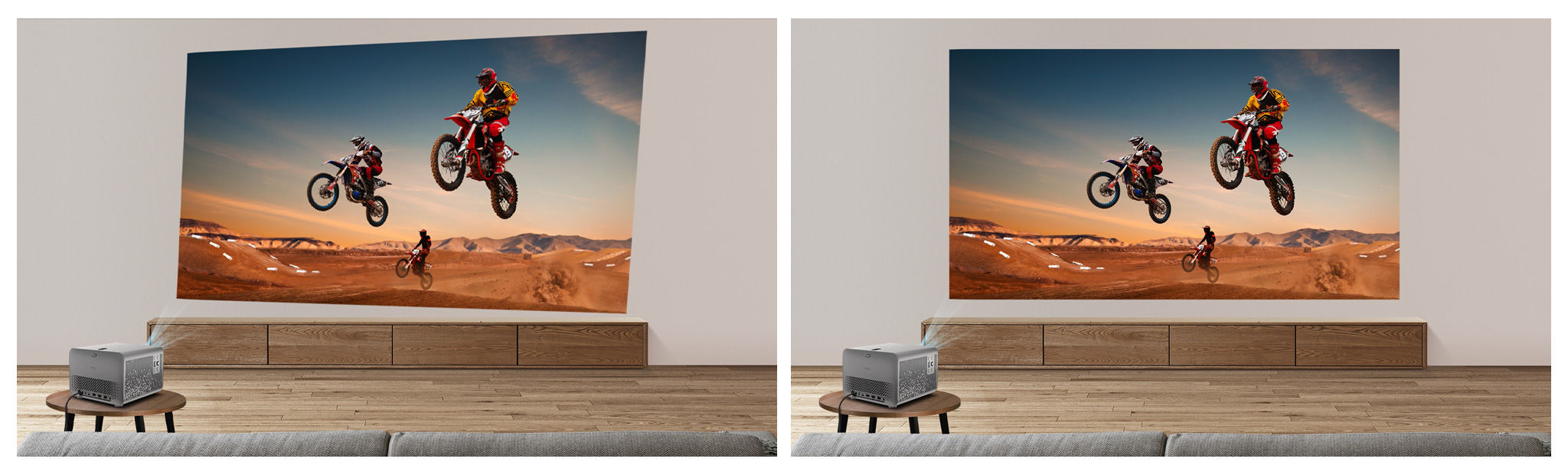 With a BenQ Home Entertainment projector that has features like 2D auto keystone and smart wall color correction , even kids can handle setup confidently.