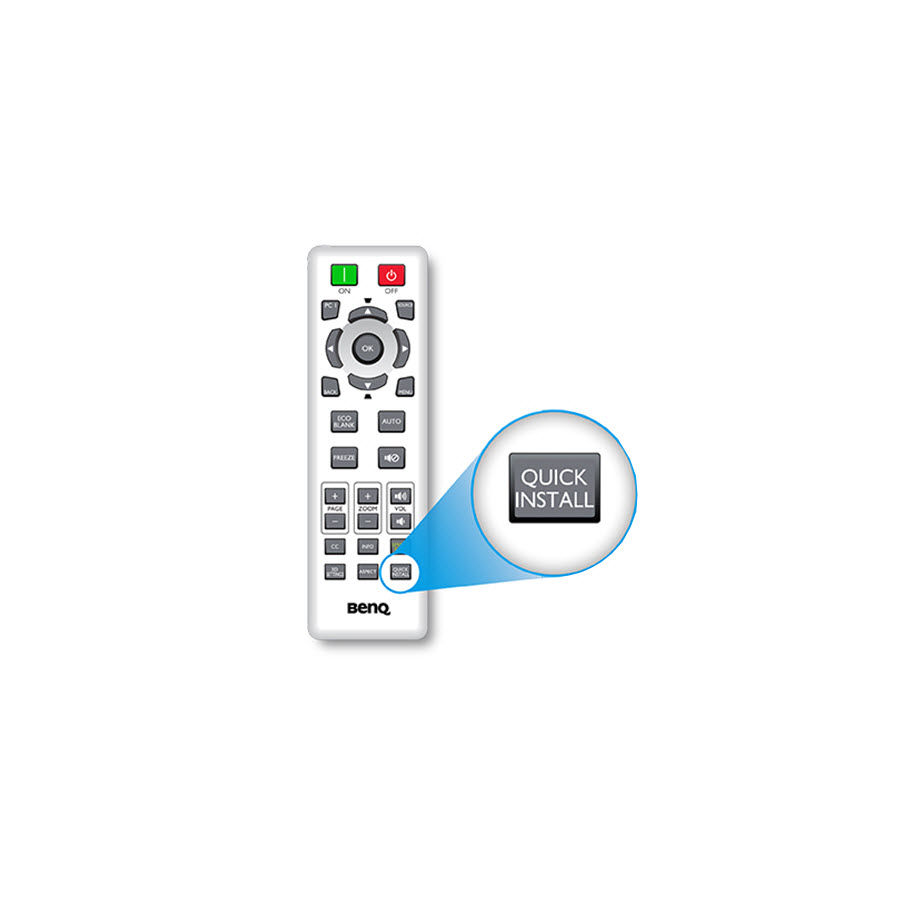 Remote Control for MH534, MH535, MH606, MH606w, MS521H, MS531