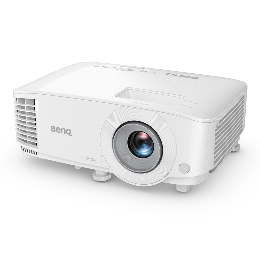 BenQ Proyector empresarial SVGA (MS560), DLP, 4000 lúmenes de alto brillo,  alta relación de contraste 20000:1, HDMI dual, VGA, corrección trapezoidal