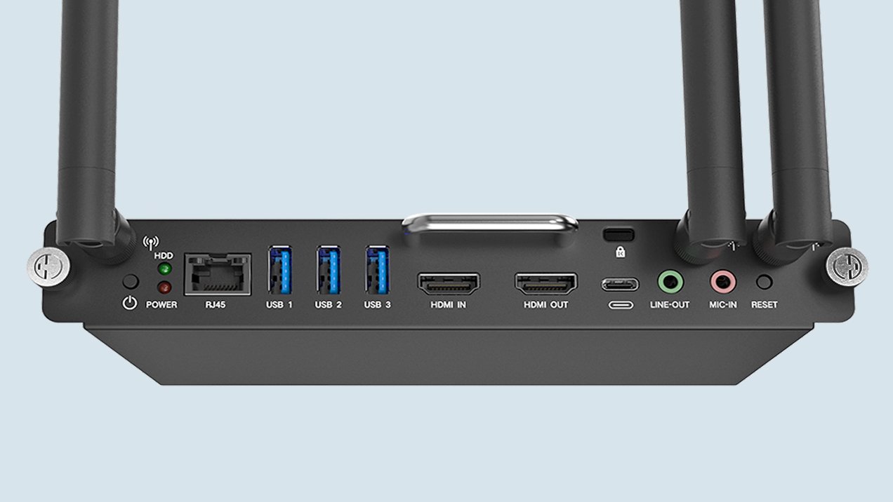 Users of the TEY1A get access to additional I/O ports for convenient data transfer.
