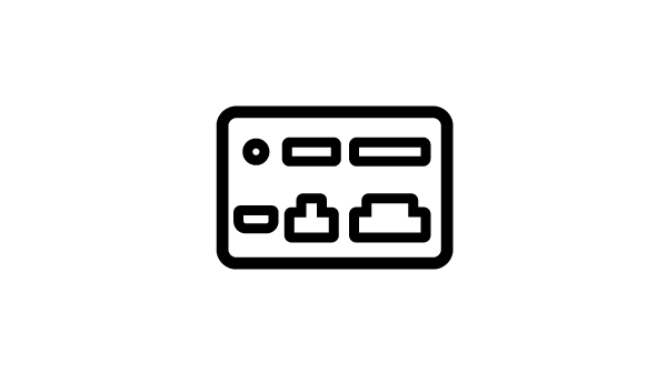 Multiple I/O ports