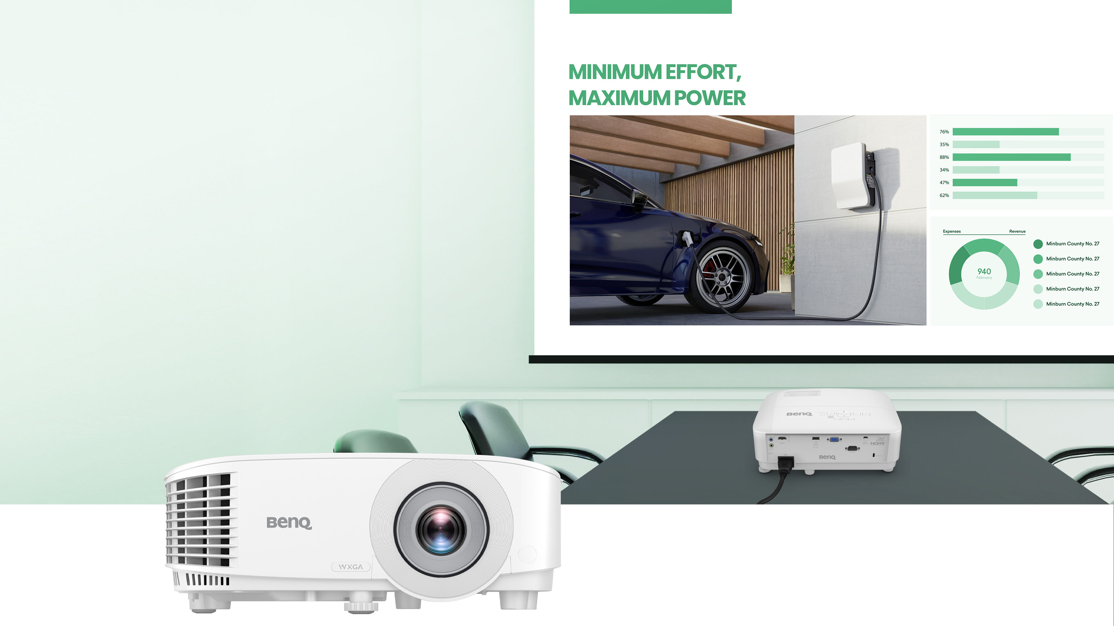 MX560C | 4000AL XGA Business Projector with SmartEco™ Power Saving