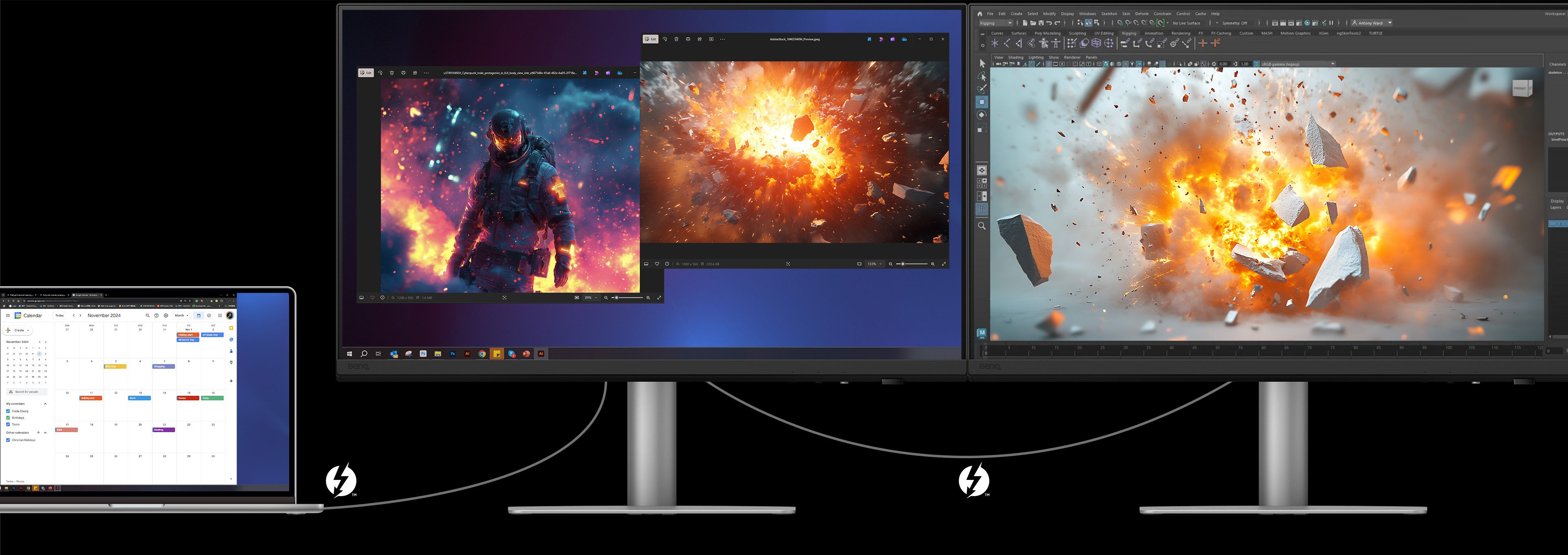 PD3226G｜AQCOLOR 31.5インチ 4K 144Hz Thunderbolt4 対応