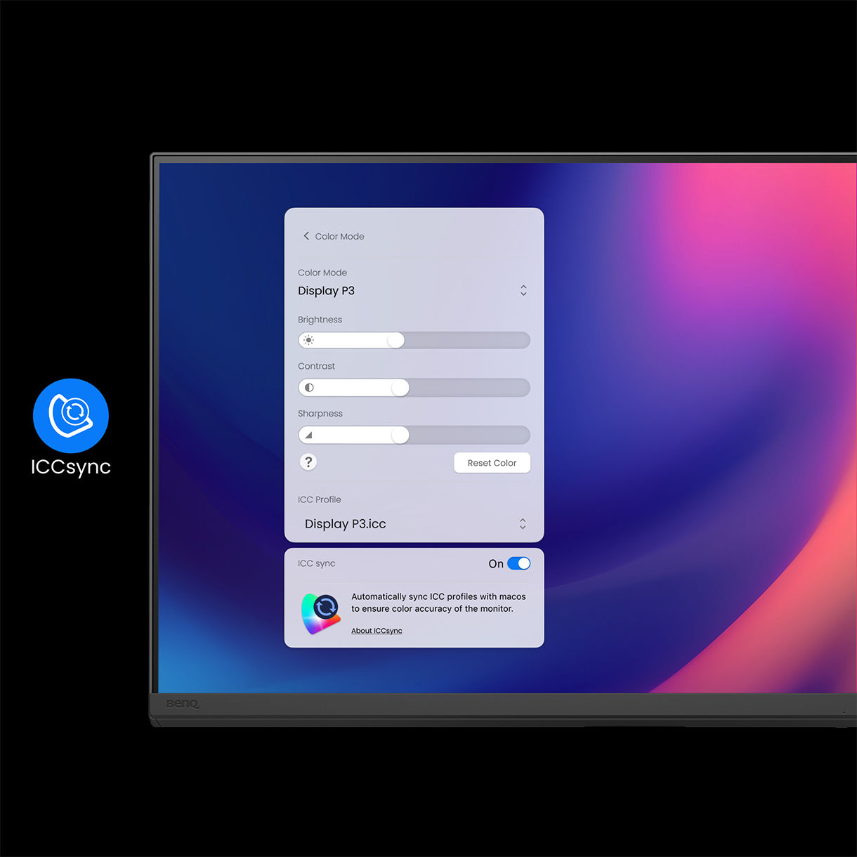 Mit ICCsync erlebst du akkurate Farben auf allen angeschlossenen Monitoren