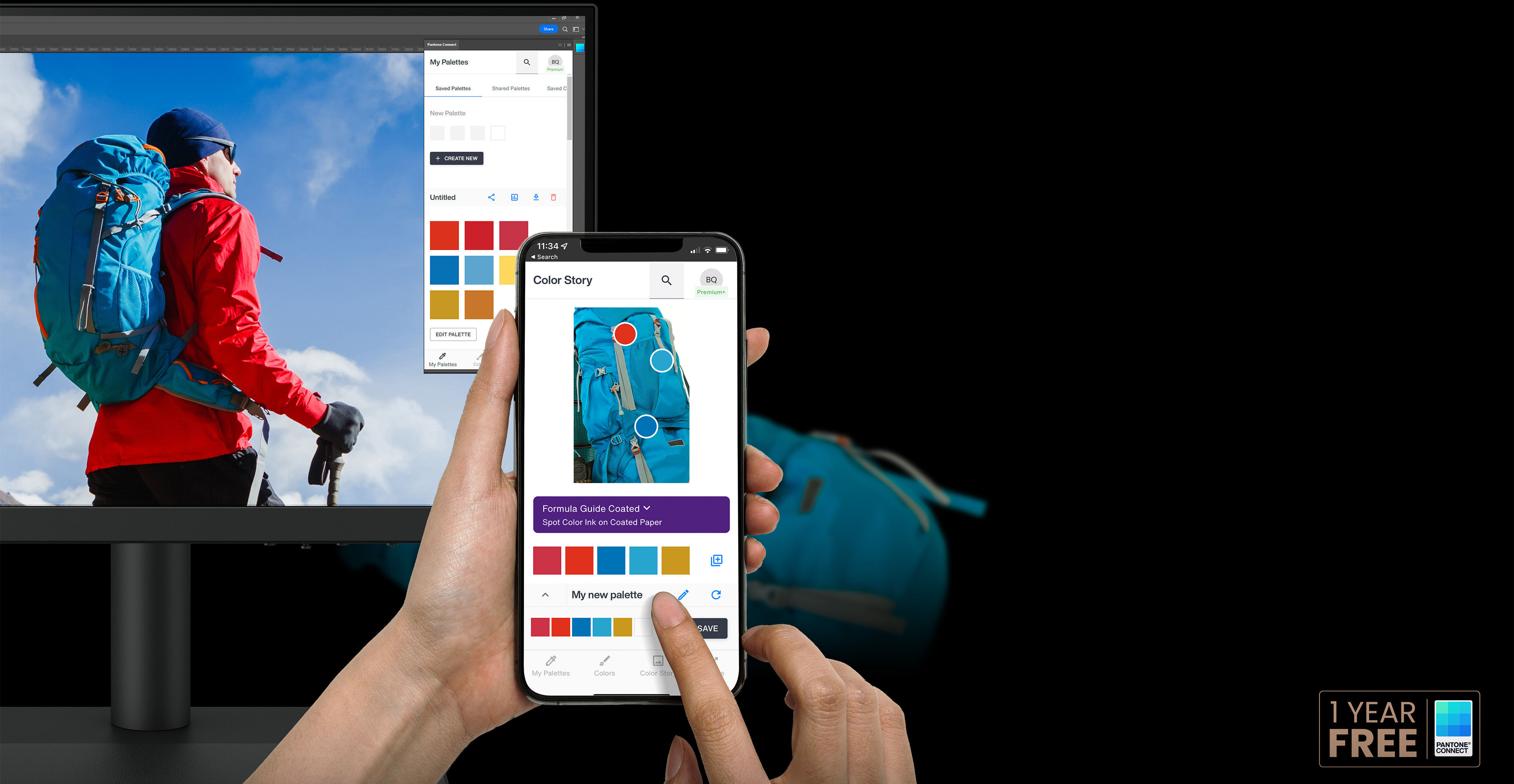 As an existing owner or a new purchaser of BenQ professional monitors, you get one year of free Pantone Connect Premium for digitally mobile color consistency and accuracy.
