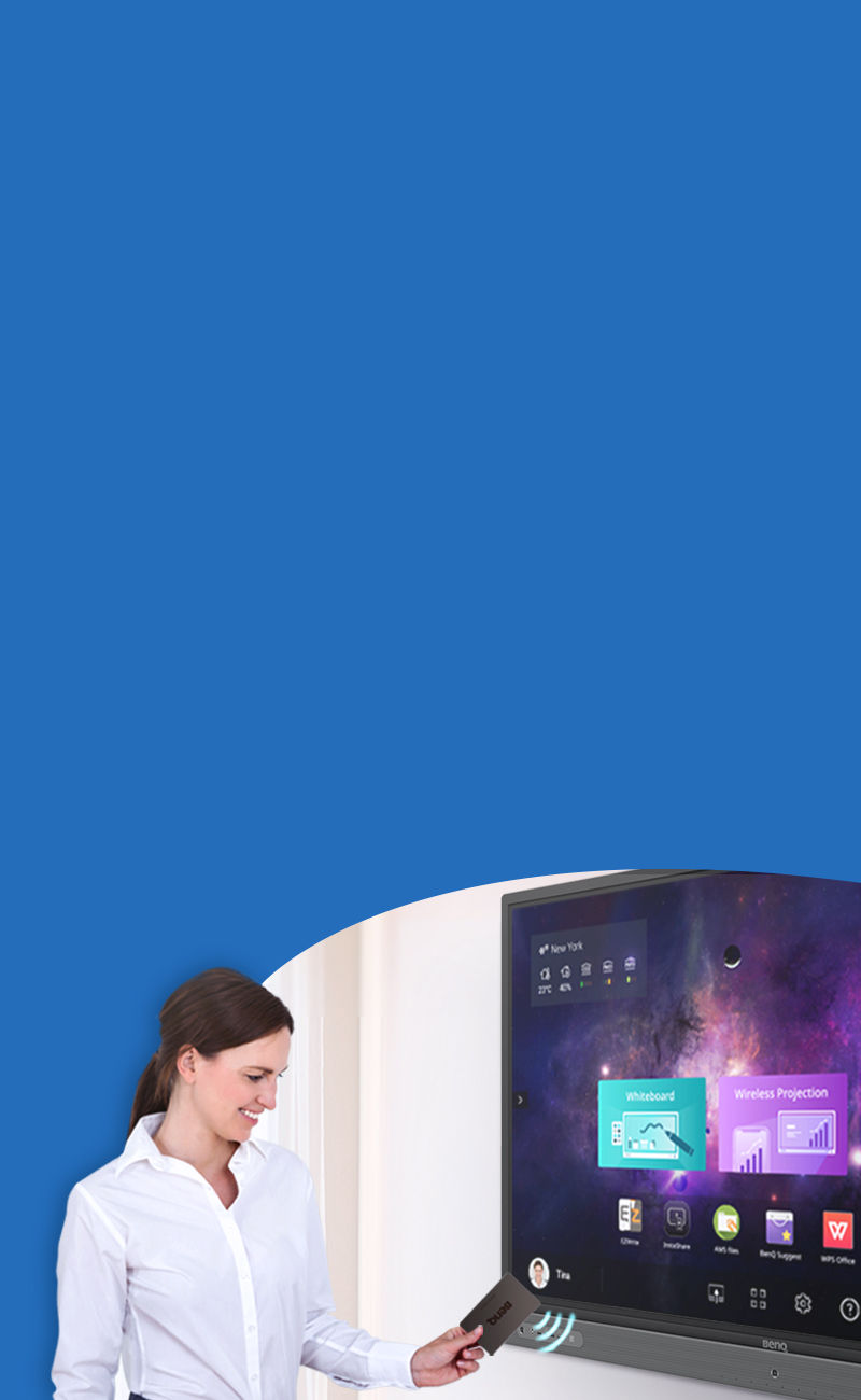 BenQ Tap 'N Teach instant login technology