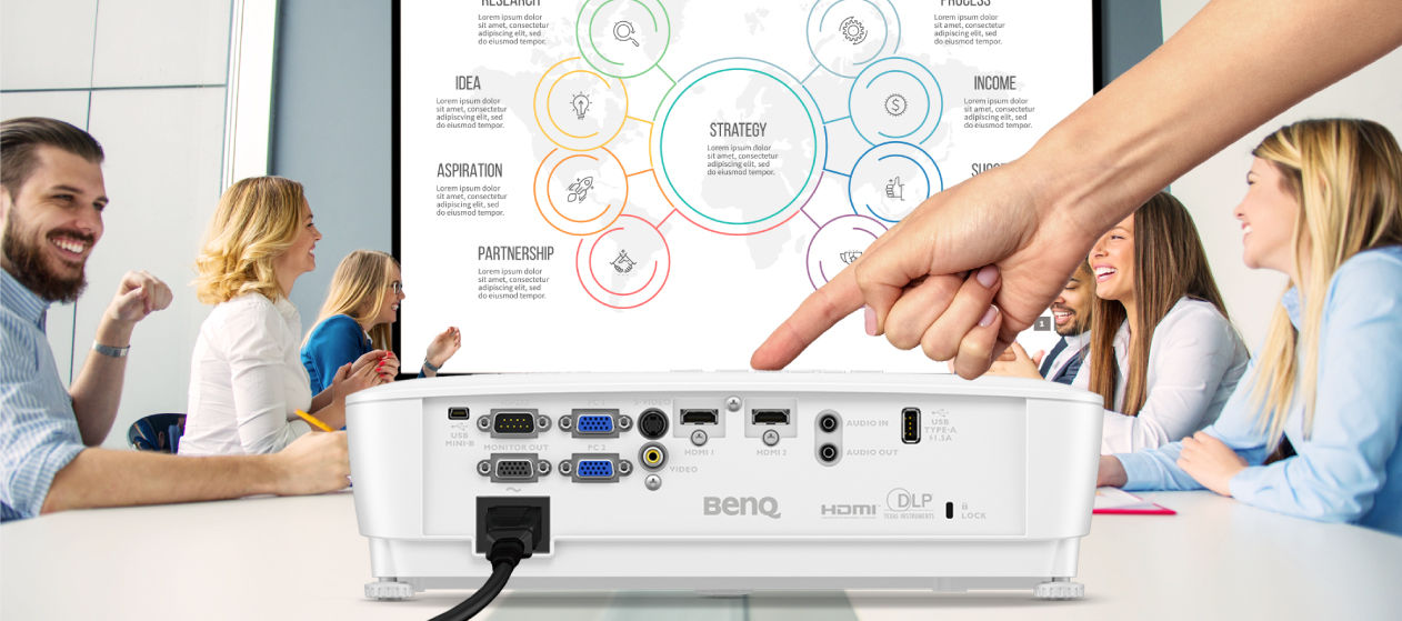 Proyector BenQ Empresarial XGA para Presentaciones MX536