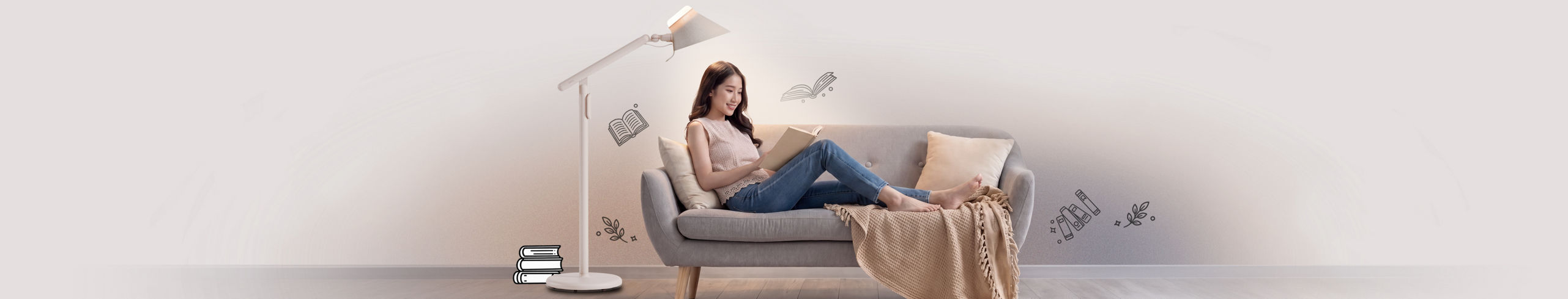NookLight 沙發閱讀立燈