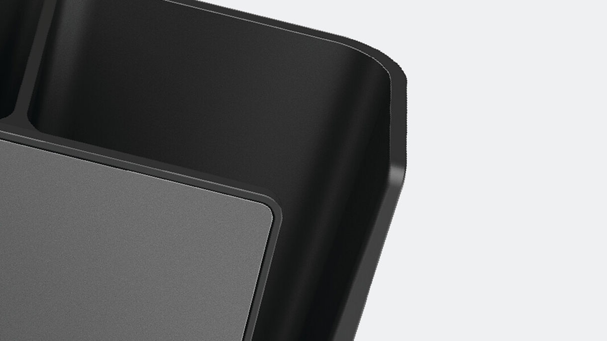 TCY31 InstaShare Dock with a side opening for InstaShare Buttons