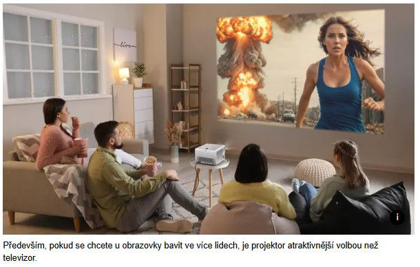 Na filmy, seriály i hry. Vyzkoušeli jsme 4K projektor BenQ TK705i