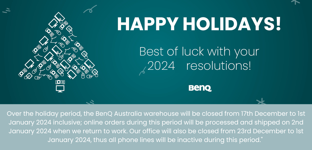 2023 BenQ Holiday Message