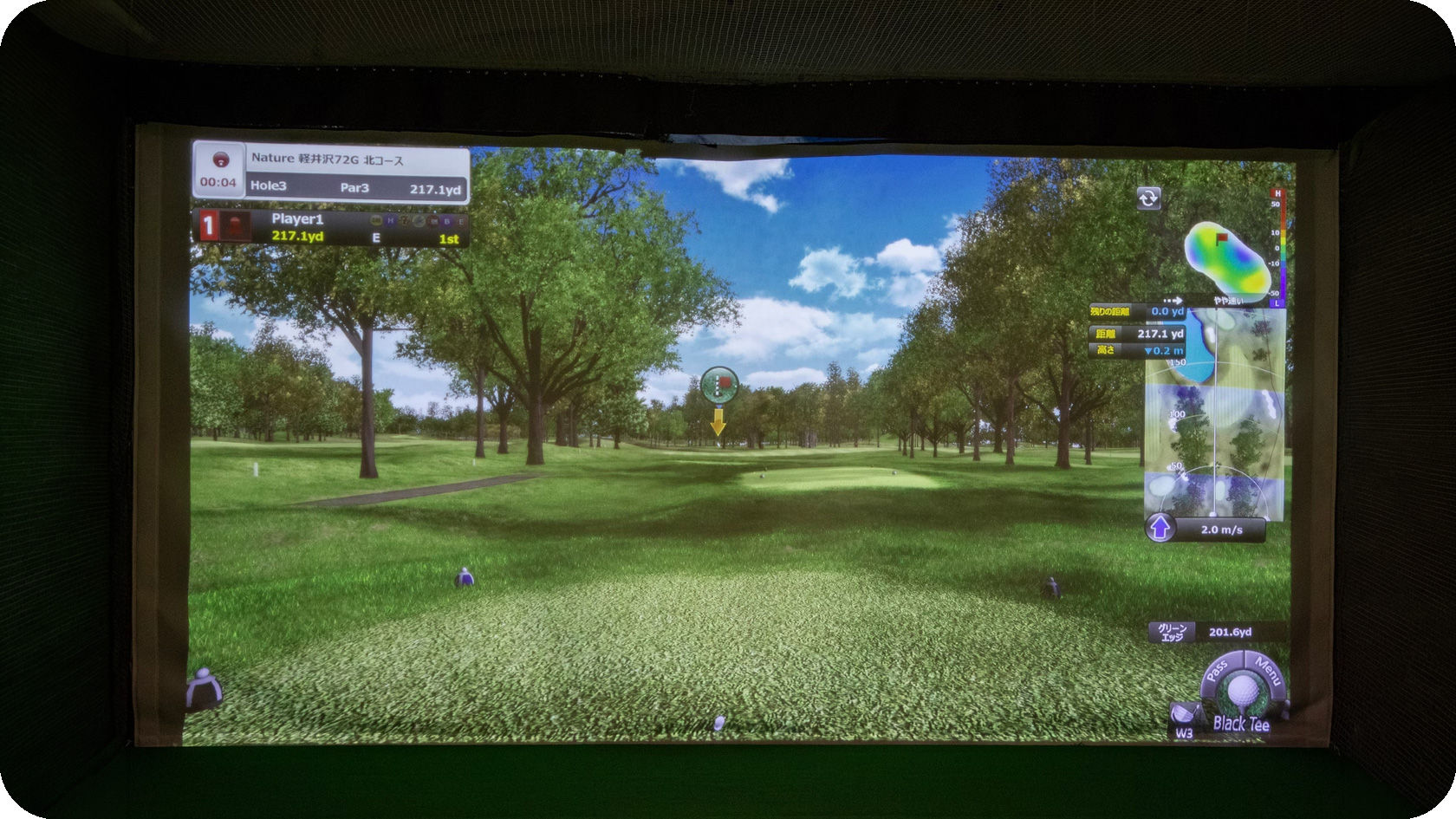 BenQ LK936ST 4K 雷射投影機，再現真實球場影像