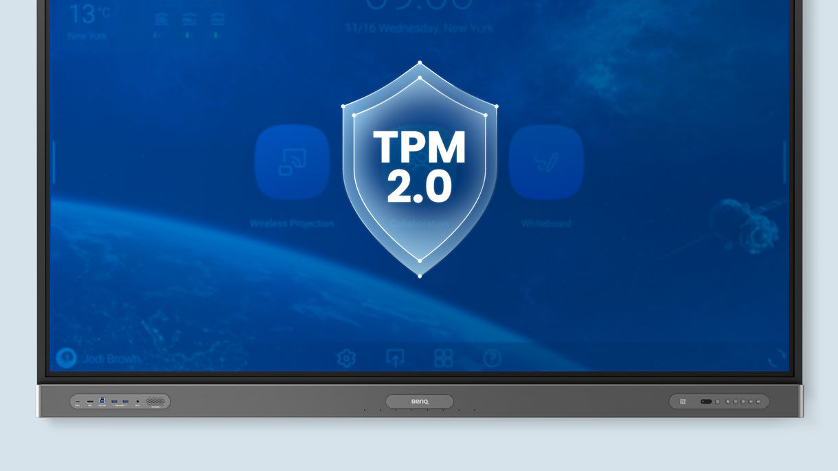  The TEY41 comes equipped with a TPM 2.0 chip that ensures stronger encryption on Windows systems.