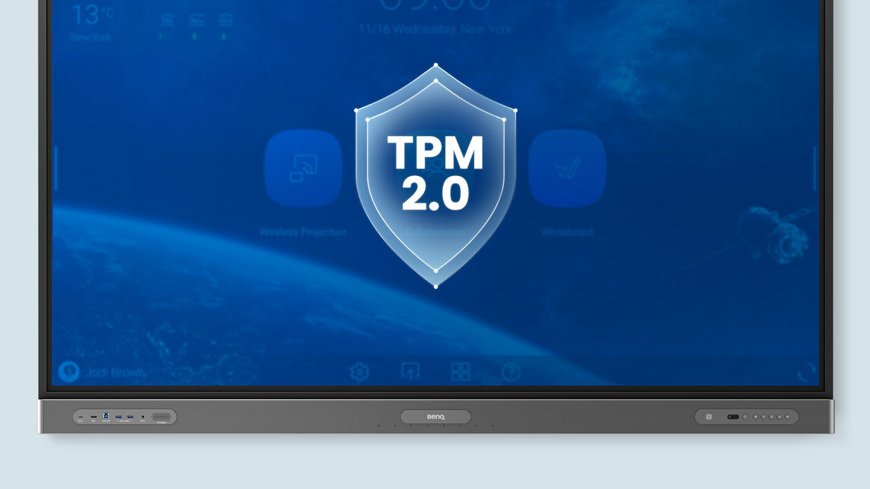   يأتي TEY41 مزودًا بشريحة TPM 2.0 التي تضمن تشفيرًا أقوى على أنظمة Windows.