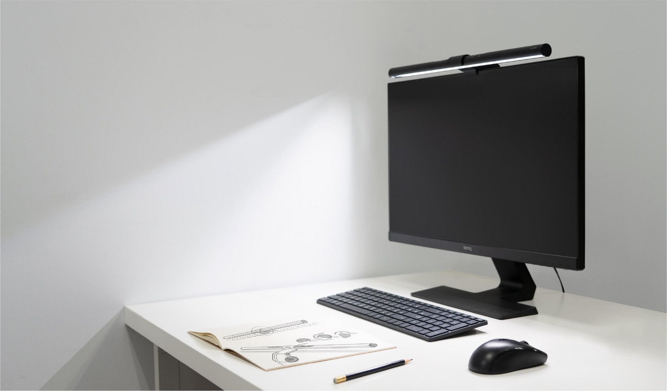 その他 BenQ ScreenBar (Monitor Light) BenQ ScreenBar Monitor Light- Details Make the Difference