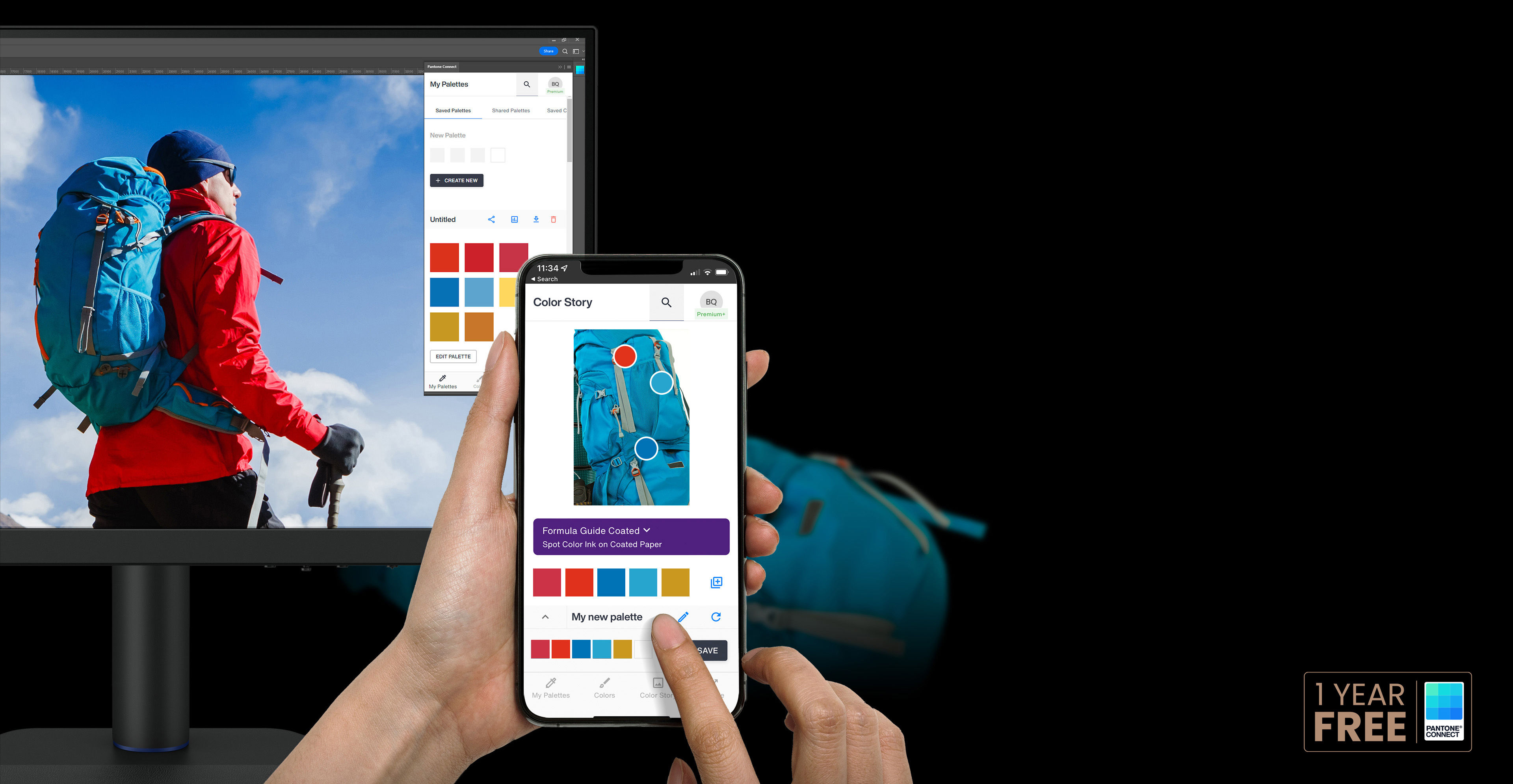 In qualità di proprietario o di nuovo acquirente di un monitor professionale BenQ, riceverai Pantone Connect Premium a titolo gratuito per un anno per mantenere l’uniformità e la fedeltà dei colori tra i supporti digitali.