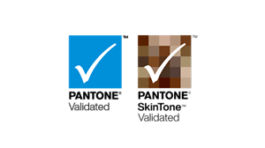 SL04 signage showcasing vibrant Pantone®-validated colours and accurate reproduction of diverse skin tones from the Pantone® SkinTone™ Guide.