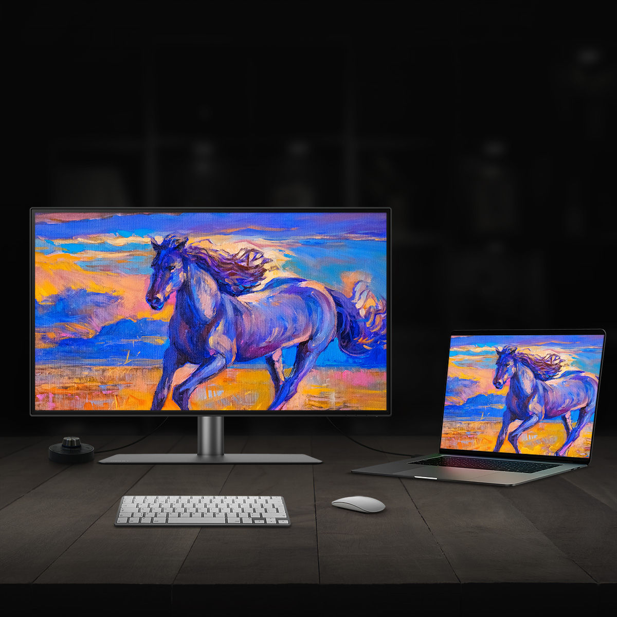 BenQ ICCsync synchronizes color profiles between your monitor and your Mac when activated from the software.
