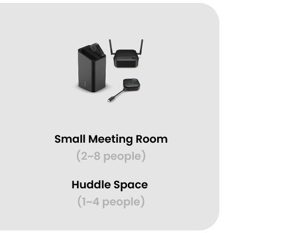 BenQ wireless presentation system for small meeting room and huddle space