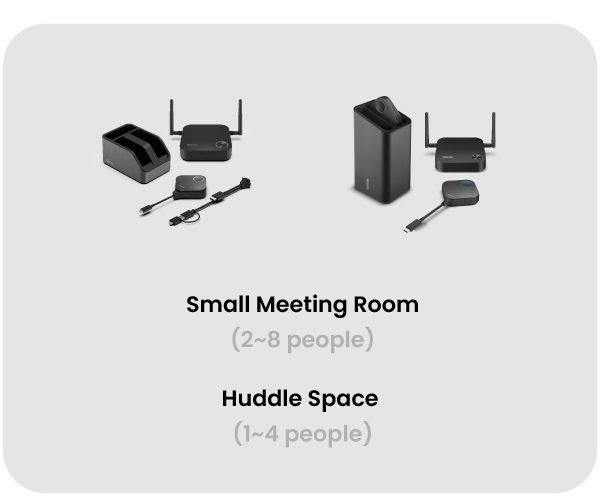 BenQ wireless presentation system for small meeting room and huddle space