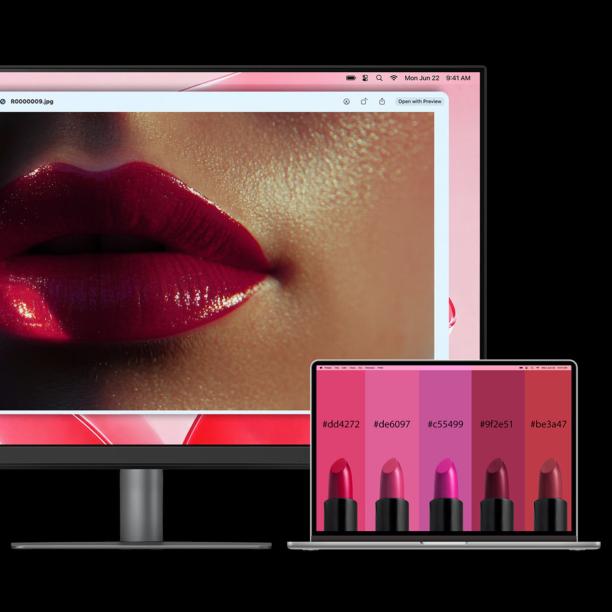 Mac color match Display P3 monitor