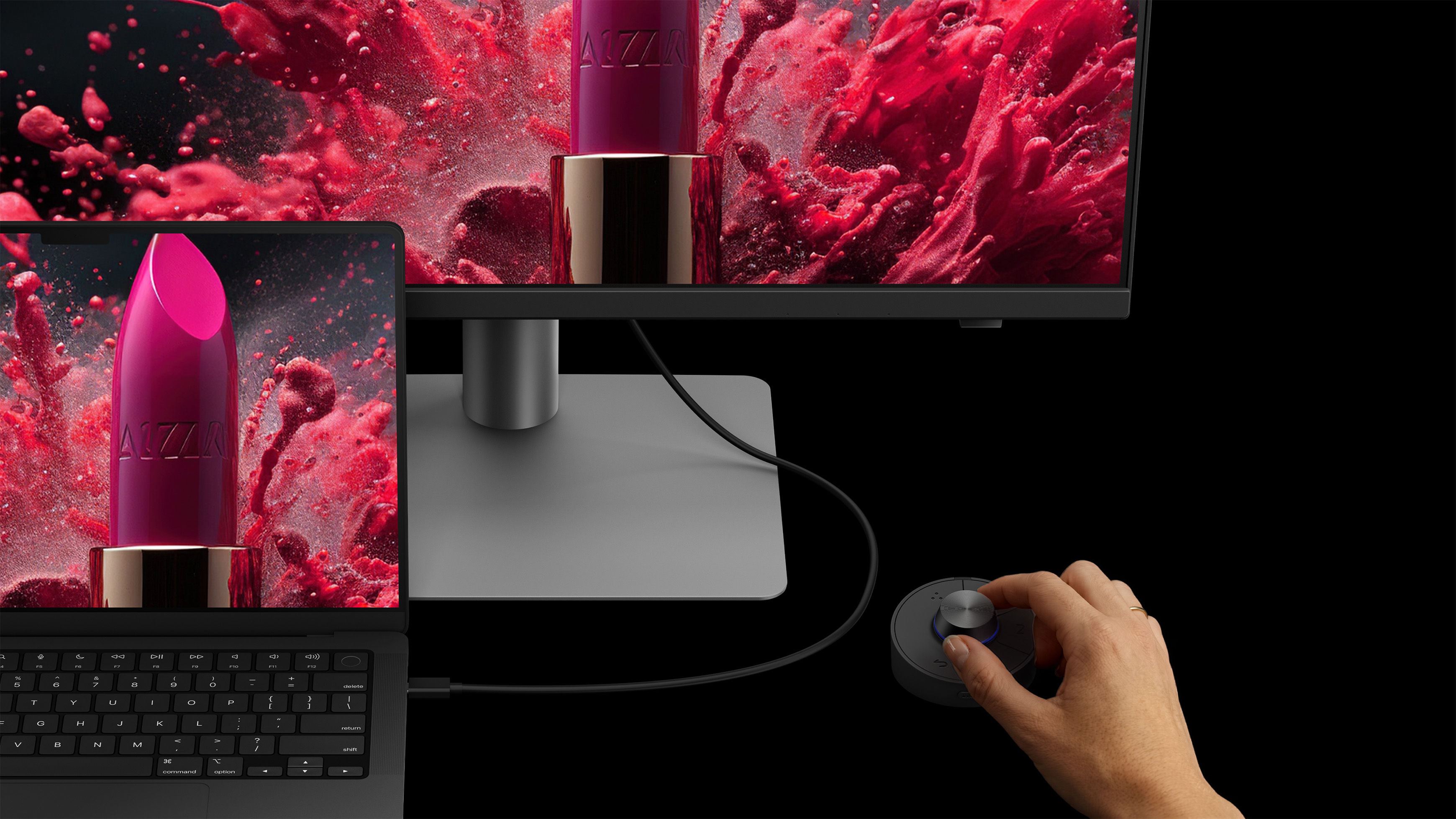 BenQ Hotkey Puck external wireless controller for professional monitors