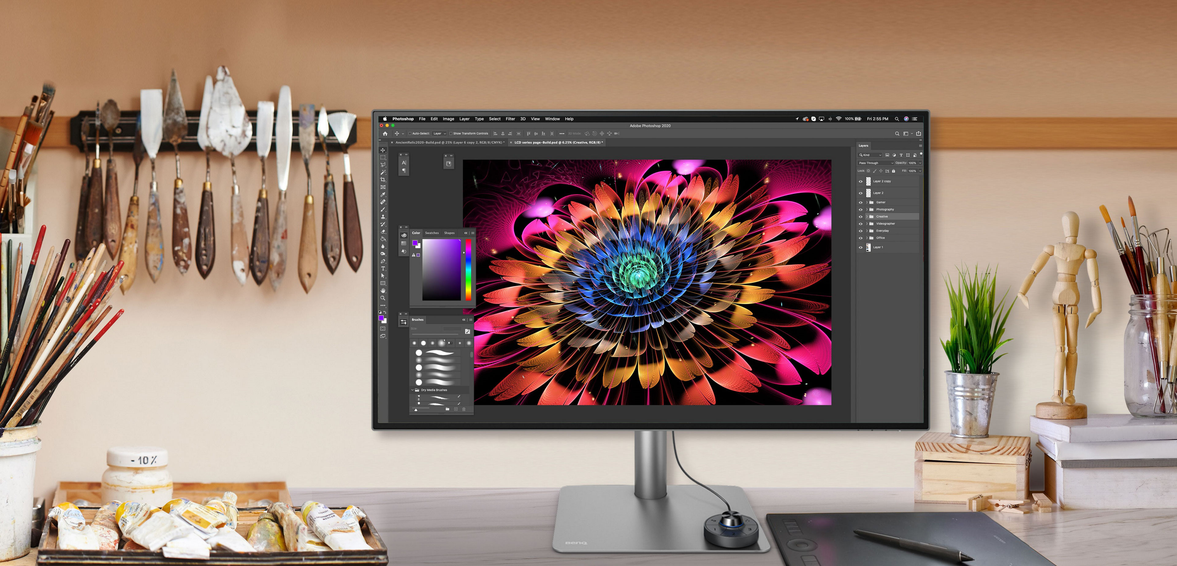 Which monitor is best for professional graphic design?