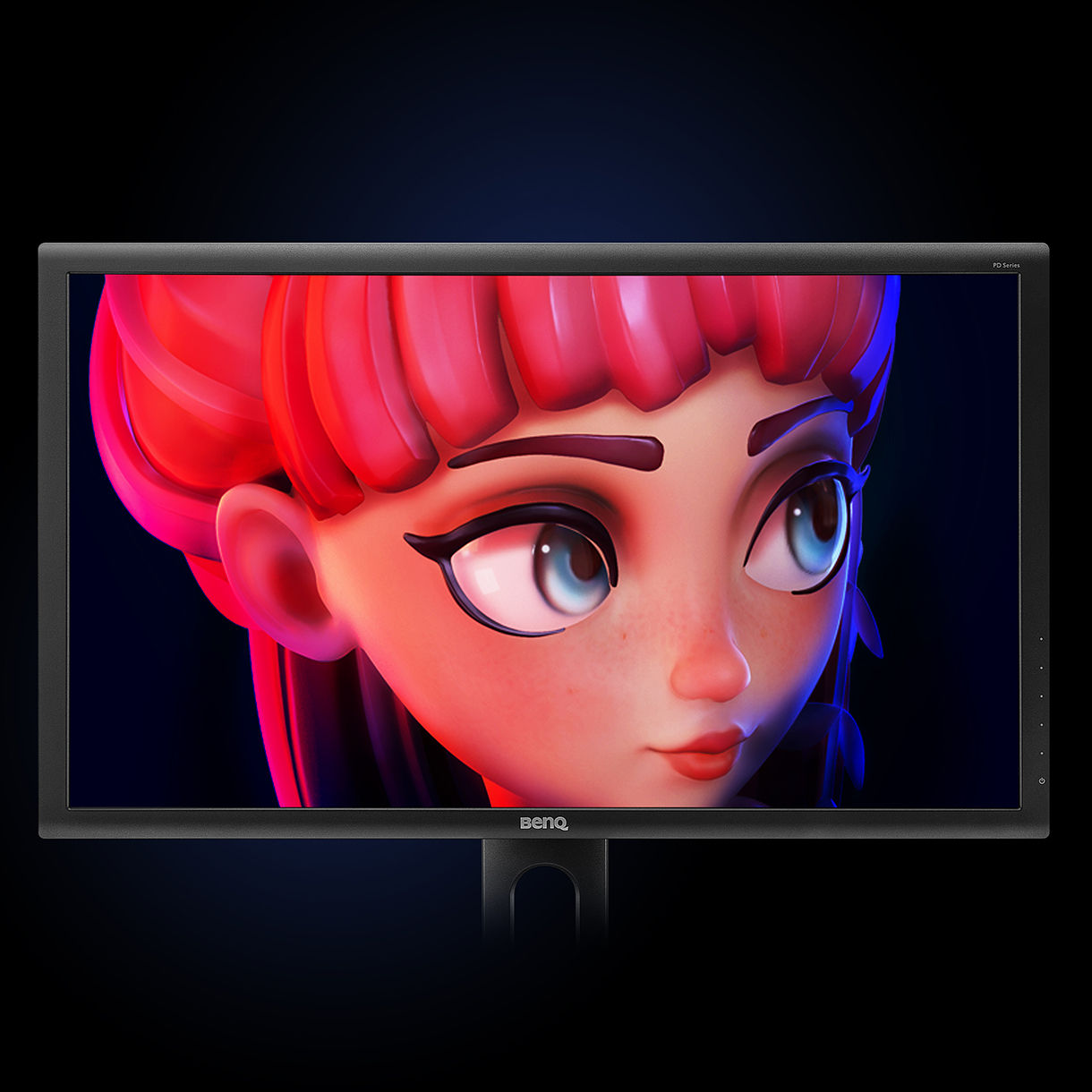 BenQ DesignVue Animation Mode enhances the clarity of dark areas without overexposing bright regions.