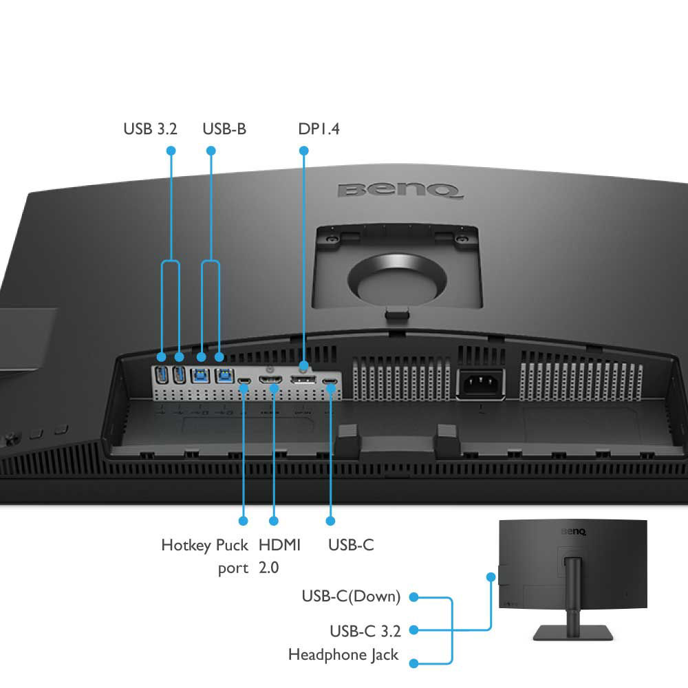 PD2705U/PD2705U-JP | 27インチ USB Type-C, sRGB/Rec.709対応 4K HDR