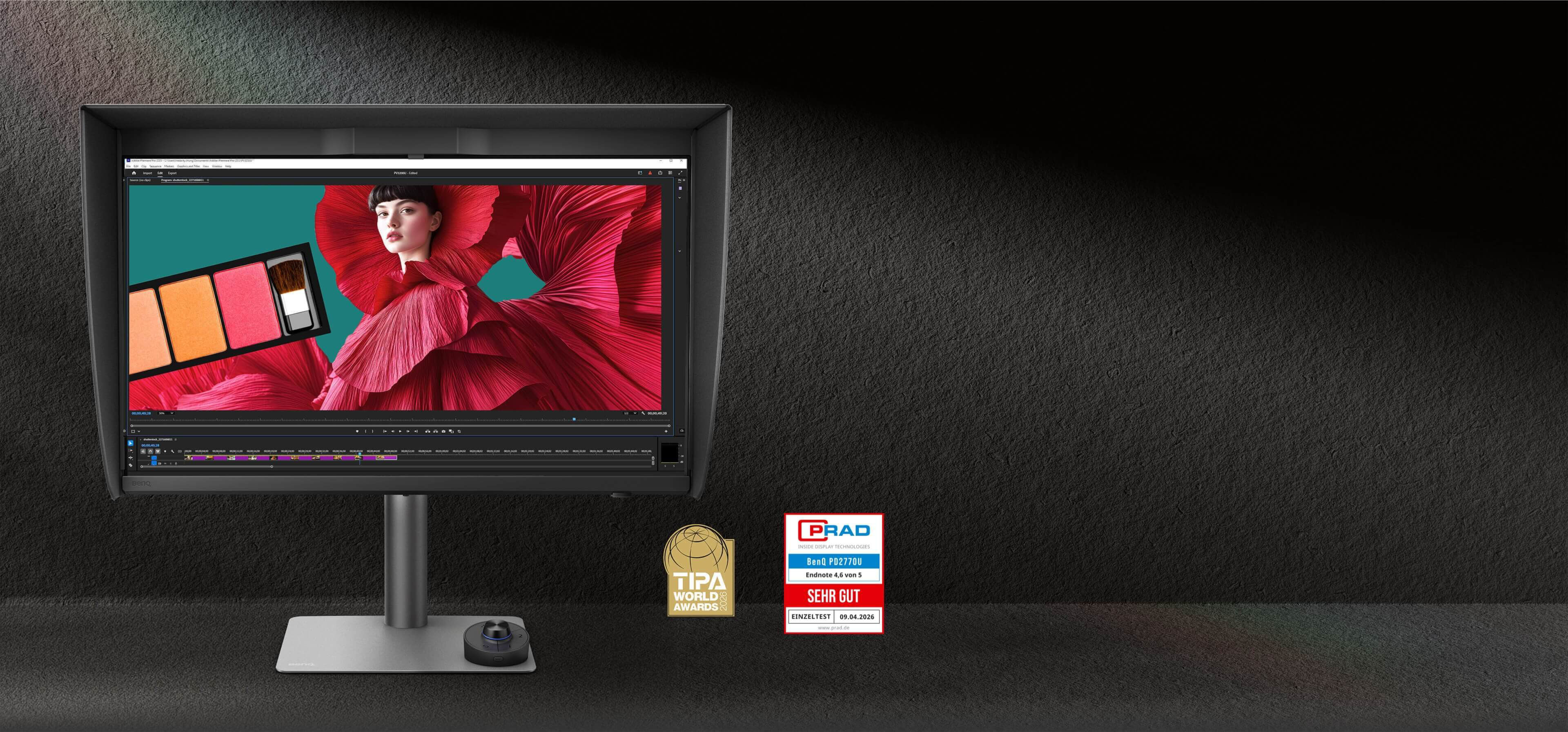PD2770U | 27" 4K-Monitor für farbgenaue Grafik- und Videobearbeitung