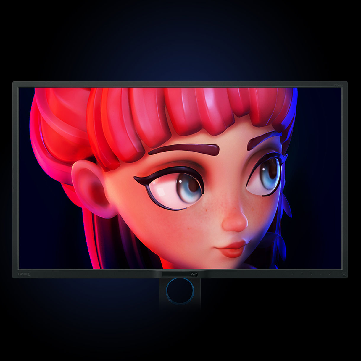 BenQ DesignVue Animation Mode enhances the clarity of dark areas without overexposing bright regions.
